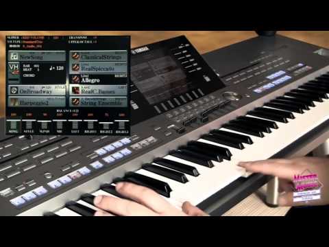 Demovideo Yamaha Tyros 5 DVD - Lernen - Verstehen - Anwenden