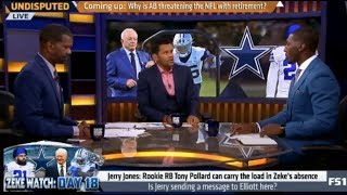 Undisputed | Jerry Jones: Rookie RB Tony Pollard can carry the load in Zeke's absence