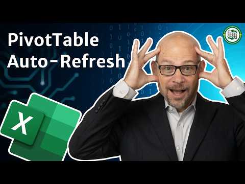 BREAKING: New Excel Update: PivotTables Auto Refresh Automatically!