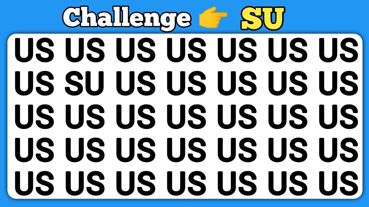 FIND THE ODD ONE OUT | NUMBER AND LETTER EDITION | ODDITY SPOTTING