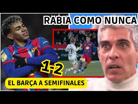 💥 EL BARÇA ELIMINA AL ALBACETE con GOLES DE LAMINE y ARAUJO! JOSE LUIS RABIA COMO NUNCA 