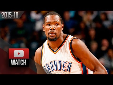 Kevin Durant Full Highlights at Hornets (2016.01.02) - 29 Pts, 11 Reb