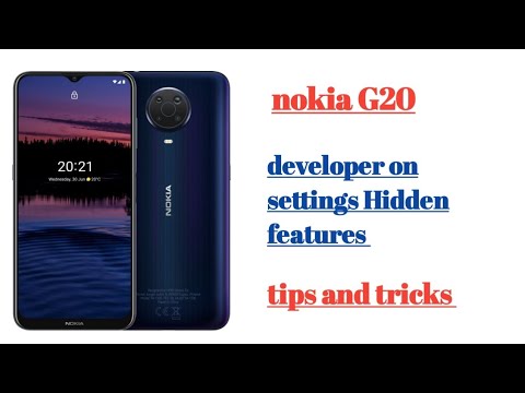 nokia G20 developer on settings Hidden features how to use