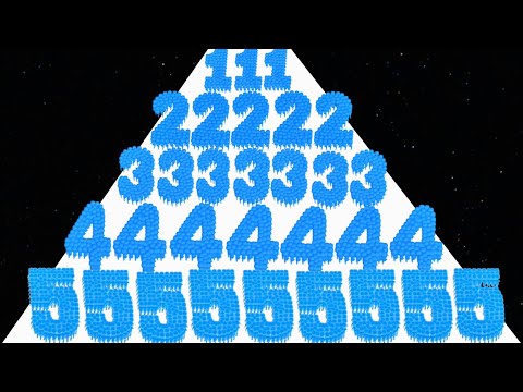 Crowd Number Run 3D vs Ladder Master - ASMR Max Level, NO ADS Math Games) New Update