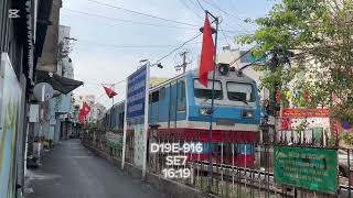 (TẾT) 5 Trains running in HCMC on Lunar New Year/5 chuyến tàu chạy qua TP.HCM dịp Tết (29/1/2025)