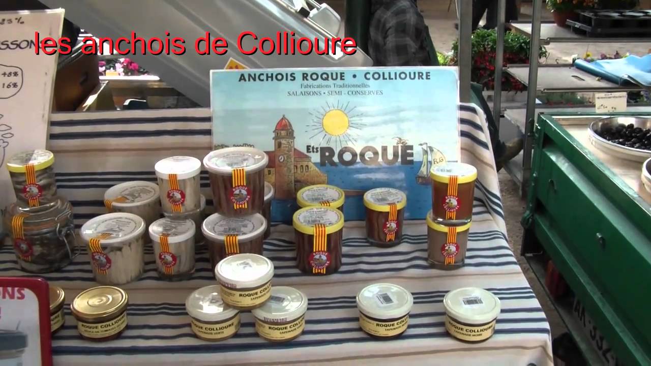 Collioure le marché du dimanche