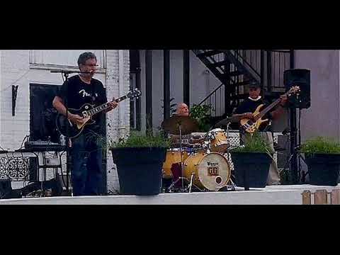 Andy Lackow & Mess Around, South Orange NJ, 08/15/20 "Lucille/Papa Was a Rolling Stone"