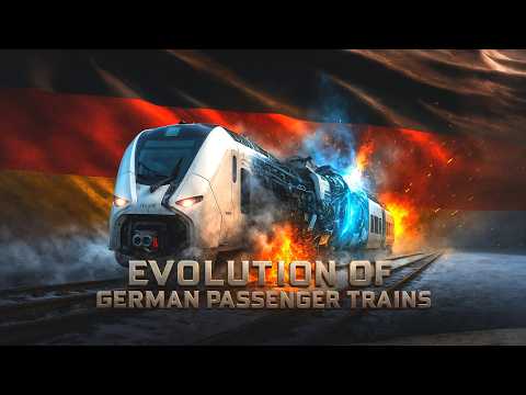 🚆 Evolution of German Passenger Trains | From 1935 to Today | Stunning AI Transformations