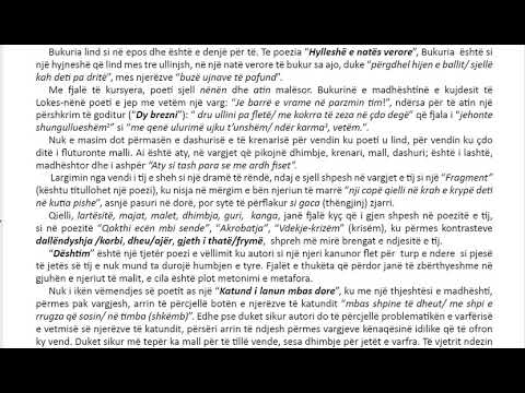 Letersia Berthame 12 Mesimi 11 2 Analizë vëllimi poetik Njeriu me vete e me të tjerë