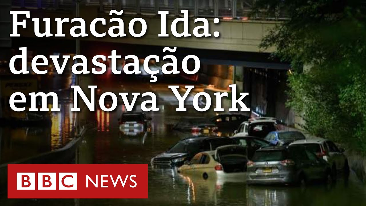 Furacão Ida: tempestades e inundações causam mortes em Nova York