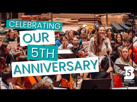 The Benedetti Foundation - Celebrating 5 Years of Musical Inspiration