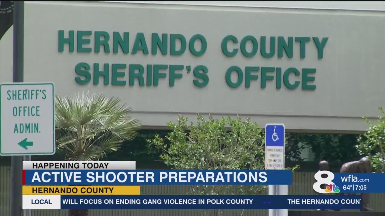 Hernando County Sheriff's Department to hold training session for active shooter situation
