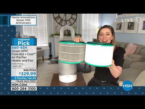 Dyson HP01 Pure Hot   Cool Air Purifier Heater and Fan w...