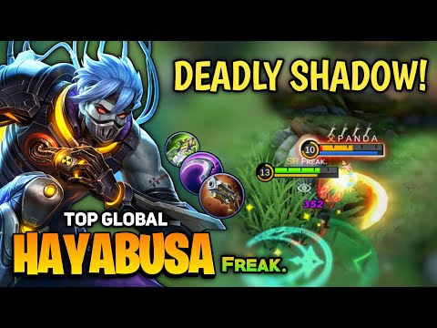 Hyper Hayabusa Deadly Shadow [ Top Global Hayabusa Best Build ] By Freak. - Mobile Legends