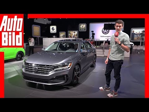 VW US-Passat Facelift (NAIAS 2019) Sitzprobe / Vorstellung / Details
