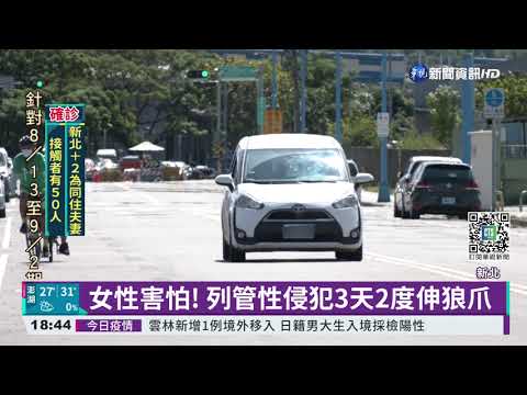 女性害怕! 列管性侵犯3天2度伸狼爪