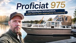 Top gepflegte Motoryacht Proficiat 975 Stahlyacht Boot Roomtour #yacht #yachtlife#yachts #yachtlife
