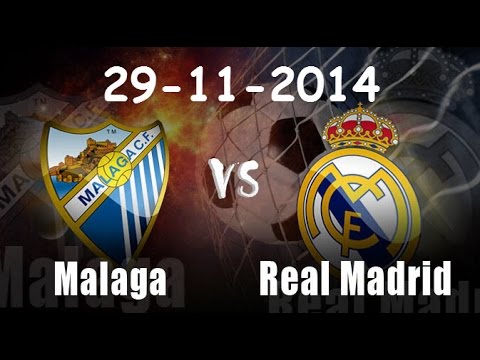 Real Madrid vs Malaga - Match Highlights 29/11/2014 - All Goals - HD
