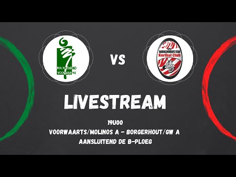Livestream: Voorwaarts/Molinos - Borgerhout/GW