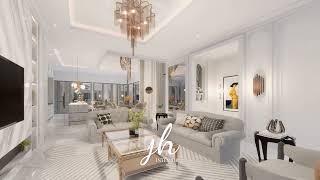 DESIGN AND BUILD INTERIOR RUMAH MEWAH BERGAYA MODERN MINIMALIST DI SURVANA SUTERA!!