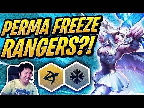 PERMA FREEZE RANGERS ARE BROKEN!? | Teamfight Tactics | TFT | League of Legends Auto Chess