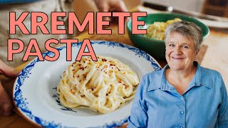 Creamy pasta á la Cecilie til dagen derpå