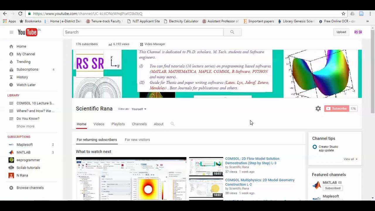 COMSOL: Elsevier published paper results verification  L-5 (1/3)