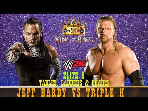 WWE ALL-TIME KING OF THE RING - Jeff Hardy vs Triple H [6TH ROUND - ELITE 8]