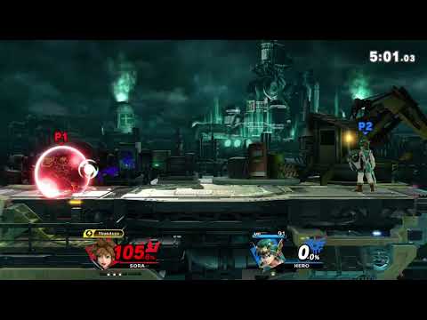 Sora(me) vs Hero(online match) #gaming #smashbros #nintendoswitch #sora #recommended #explore