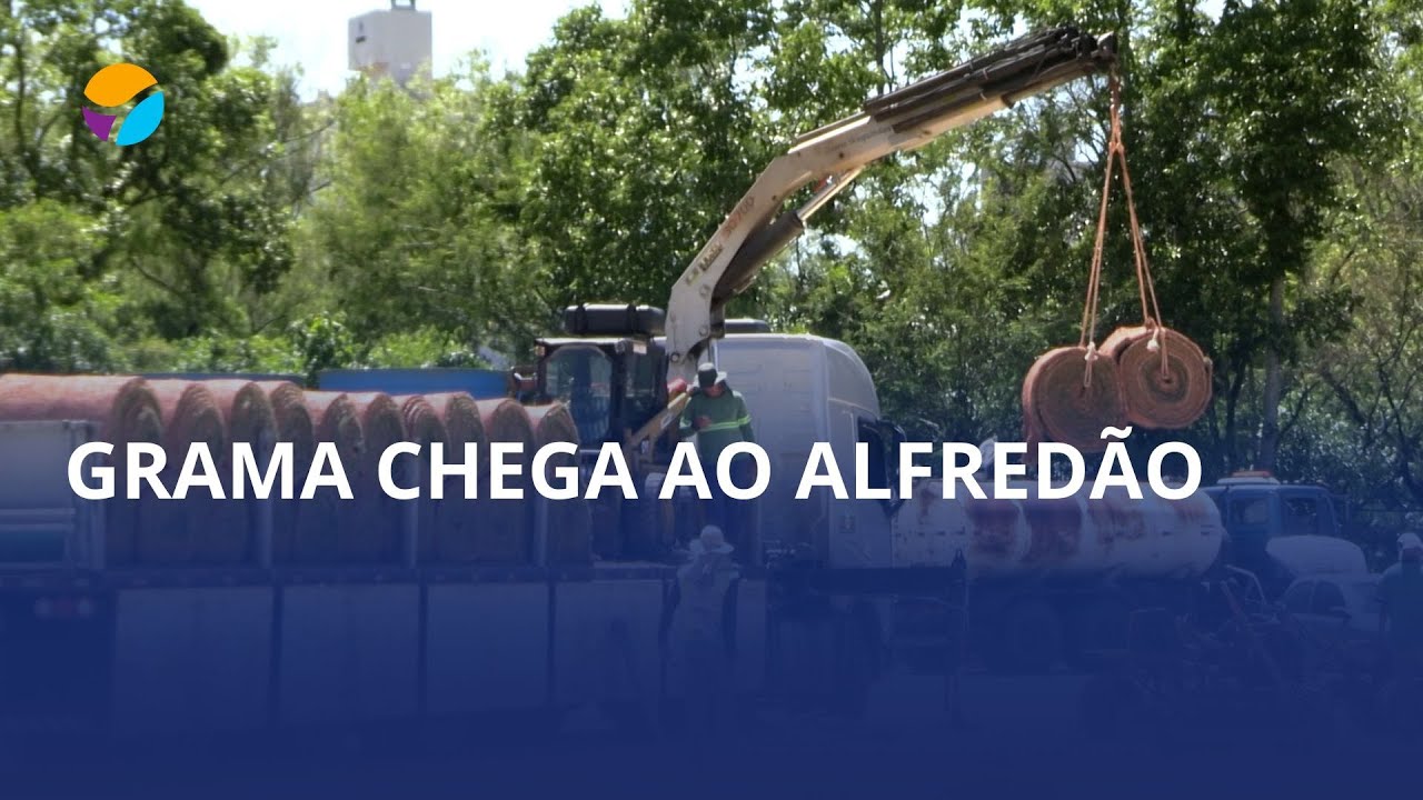 O tão esperado gramado