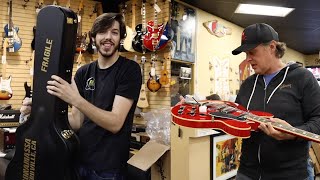 Video thumbnail for Unboxing 2022 Epiphone Joe Bonamassa 1962 ES-335 by Normans Rare Guitars