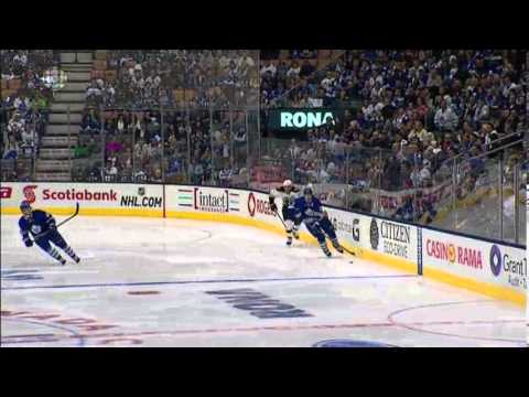Dion Phaneuf 1-0 Goal - Maple Leafs vs. Bruins (R1G6) - May/12/2013