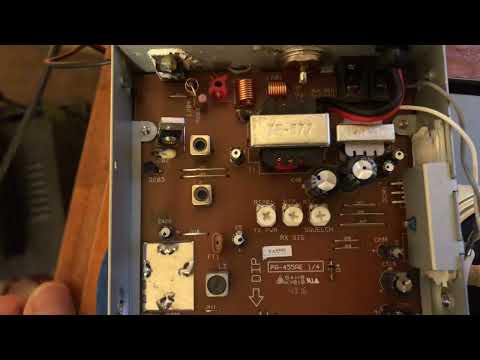 Alignment point on the Uniden PRO 520XL