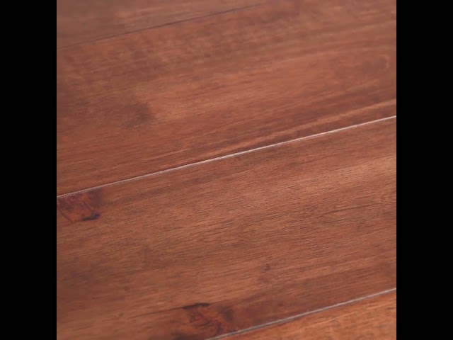 Паркетная доска Гевея cостаренная Ред