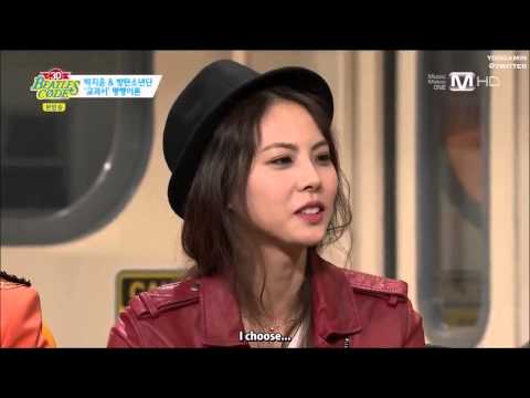 [ENG SUB] Park JiYoon choose BTS member(?) as her date 방탄소년단