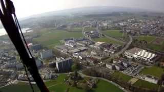 preview picture of video '31.3.2014 Gleitschirmflug Zugerberg Riedmatt'