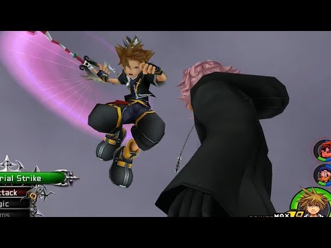 Kingdom Hearts II Final Mix (PS4) - All Boss Reaction Command Finishers