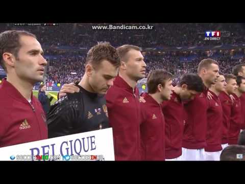 National anthems of Russia and France