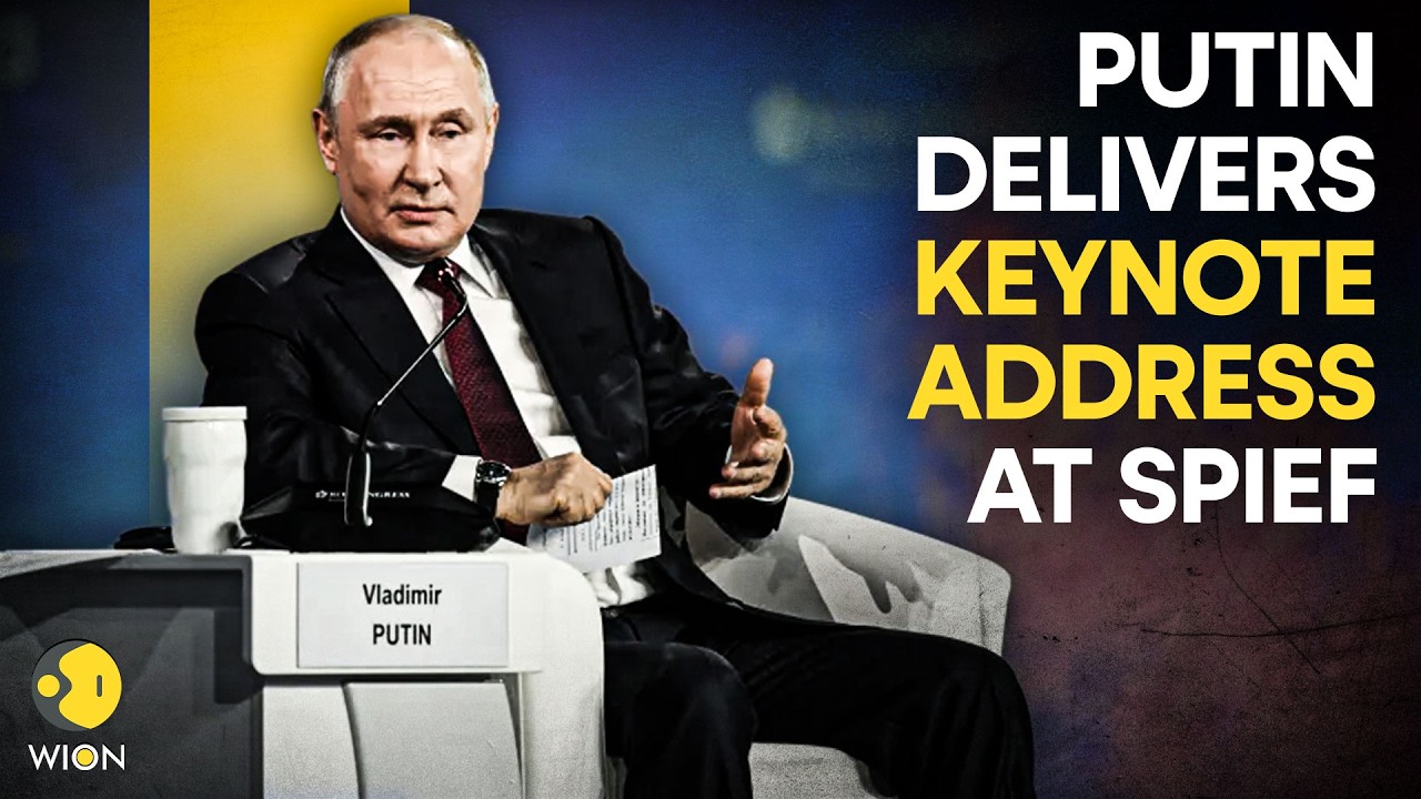 LIVE: Russian President Putin Addresses Economic Forum at St. Petersburg | WION