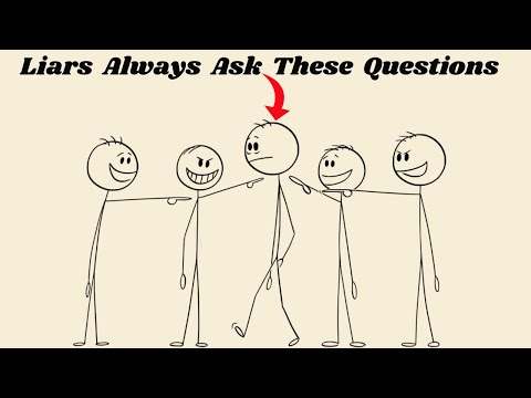 5 Questions Liars Always Ask - DON'T TRUST THEM ! HUMAN PHILOSOPHY