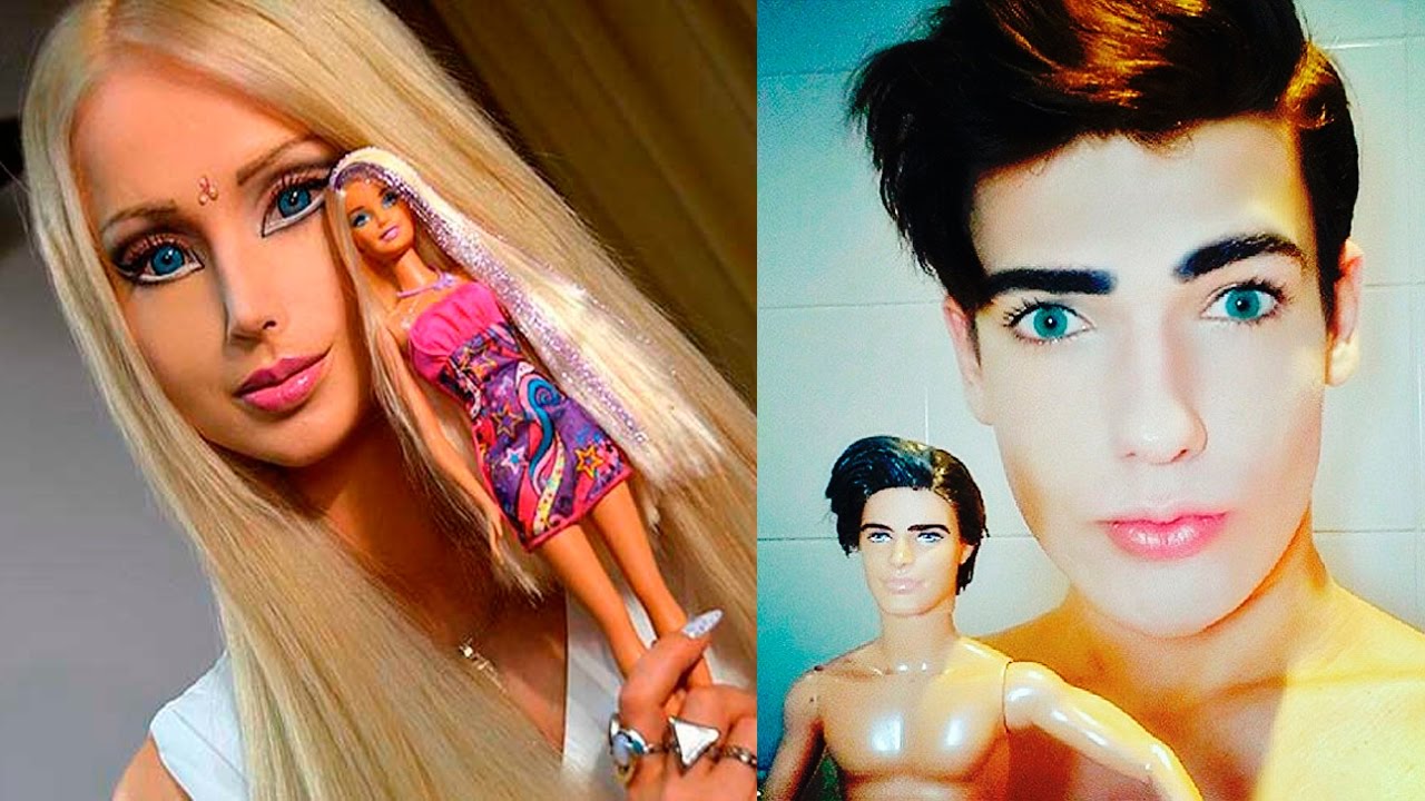 Persone uguali alle bambole e Valeria Lukyanova, la Barbie umana