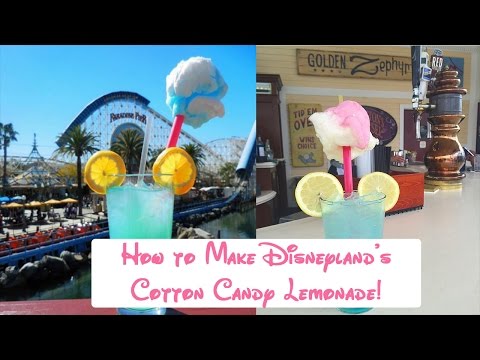 DIY Disneyland's Cotton Candy Lemonade!!
