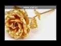 Золотая Роза, позолота 24k gold, подарок для любимой | Qızıl QIZILGÜLÜ ...
