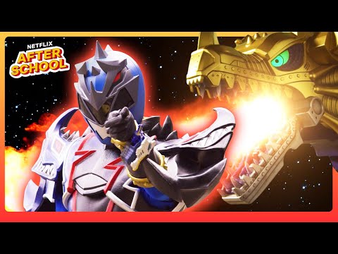 Cosmic Dragon Fire! ⚡🐉 Power Rangers Cosmic Fury | Netflix After School