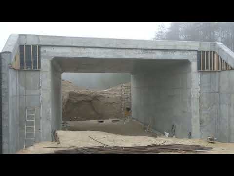 Projektowany wiadukt WD 2 km 4+592,50