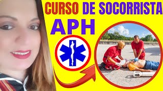 Aph: Cursos de Aph, Curso de Aph Online! Como Funciona o Curso Socorrista Aph? Vale a Pena?