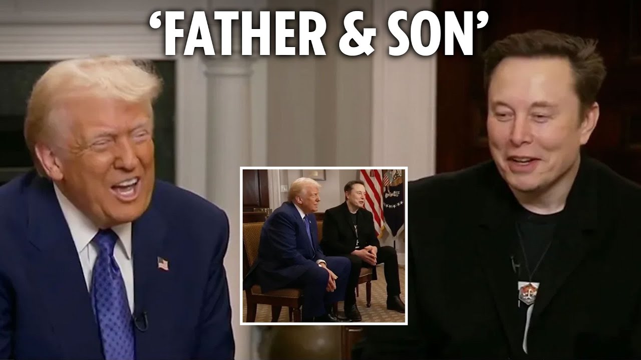 Chuckling Trump & cocky Musk - body language expert on who's in charge