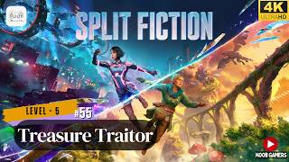 Split Fiction | Level 5 - Rise of the Dragon Realm | Treasure Traitor | PS5 4K Co-op Walkthrough
