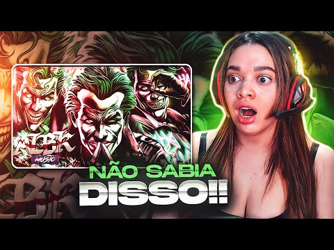 Rap dos 3 Coringas (Batman) - UMA GRANDE PIADA | ALBK 20 | [REACT]