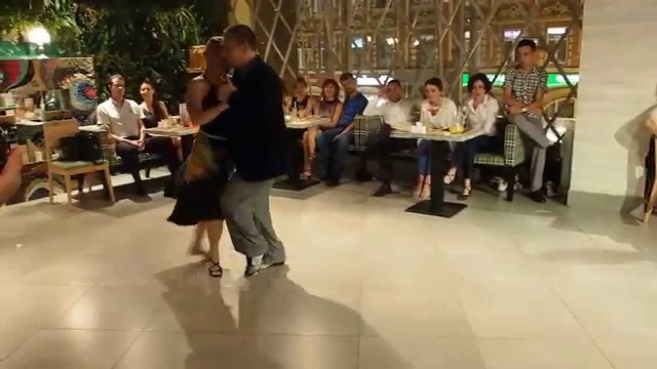 Alexei Roschektaev Irina Nekrasova, Samara, milonga2